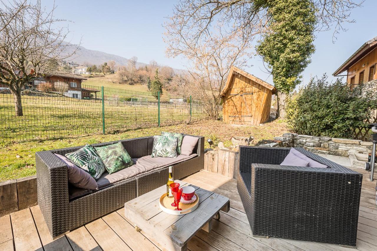 ST-JORIOZ - C'est une maison bleue, 6pax by LocationlacAnnecy, LLA Selections Saint-Jorioz Extérieur photo