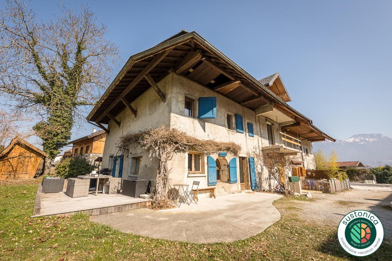 ST-JORIOZ - C'est une maison bleue, 6pax by LocationlacAnnecy, LLA Selections Saint-Jorioz Extérieur photo